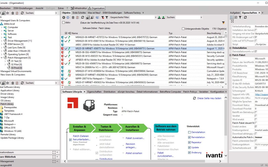 DSM 7 – Abfragen, Message Boxen und Loops