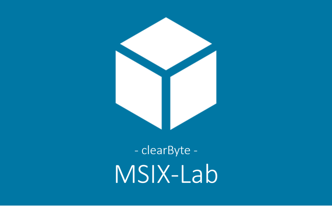 MSIX Lab – Läuft das MSIX Packgaging Tool in der Sandbox?