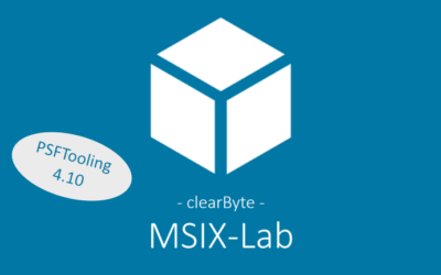 MSIX-Paketierung mit PSFTooling 4.10
