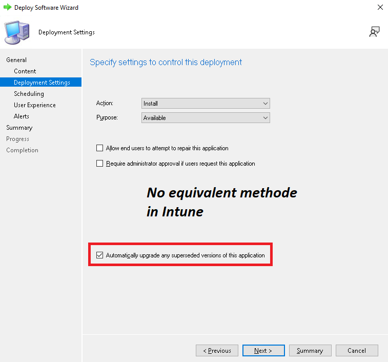 ConfigMgr-Supersedence Deployment